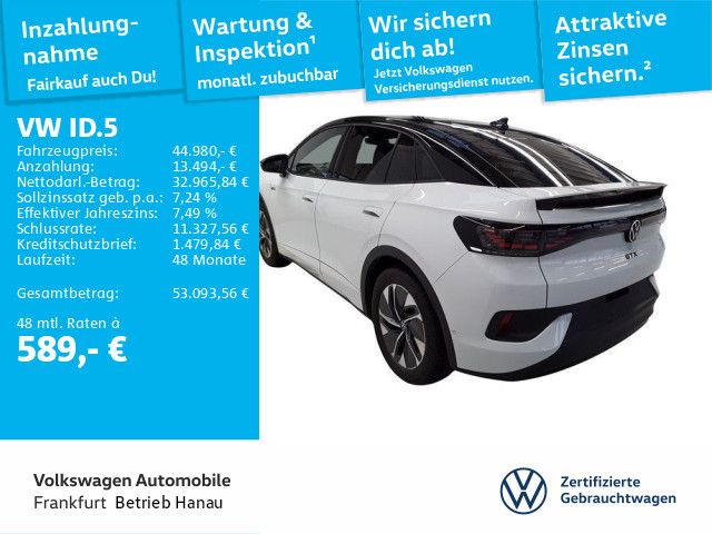 VW ID.5 11.729 km 44.980 &euro; Hanau 63452