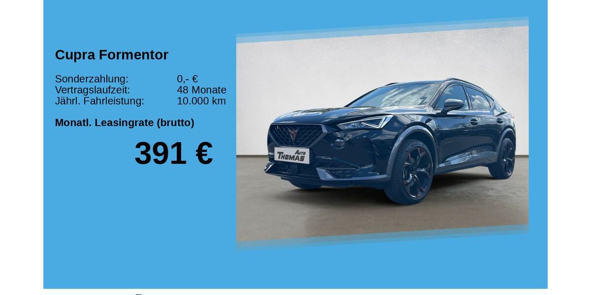 Cupra Formentor 31.940 km 30.880 &euro; Blankenheim 53945
