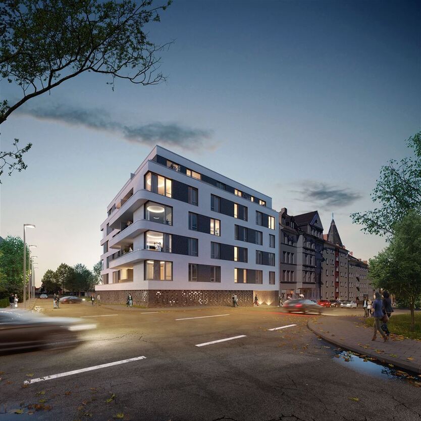 Baureifes Grundstück für 18 WHG, WFL ca. 1.870 m², mit Baugenehmigung zimmer