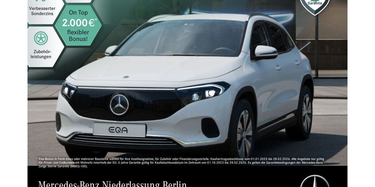 Mercedes-Benz EQA 3.294 km 34.490 &euro; Berlin 12681