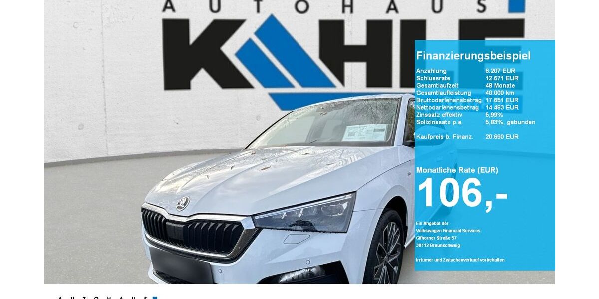 Skoda Scala 40.638 km 20.690 &euro; Walsrode 29664