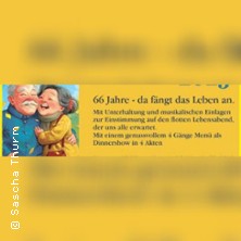 66 Jahre, da fängt das Leben an - Eine musikalische Altenheimkomödie 11.10.2025 Restaurant Auszeit