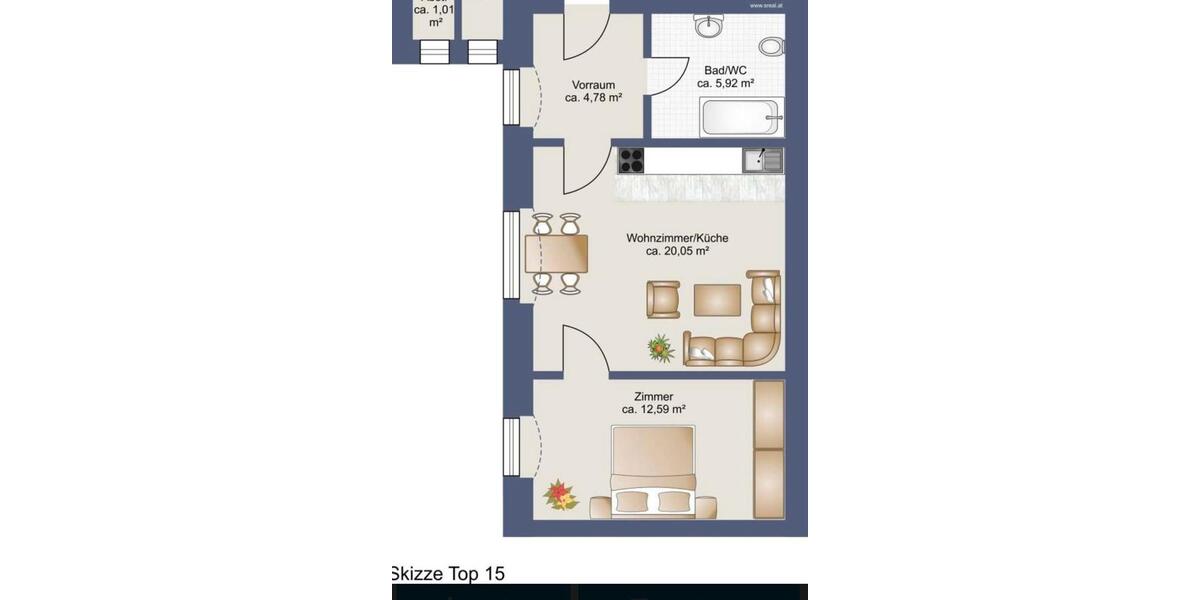 Eigentumswohnung 2 zimmer