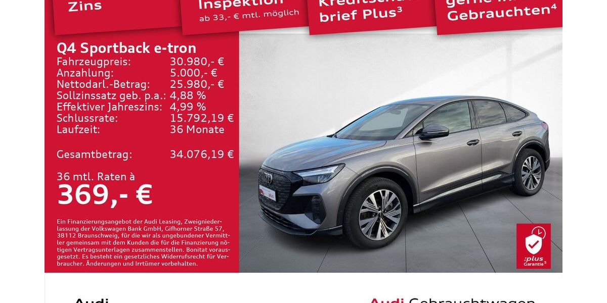 Audi Q4 e-tron 70.523 km 28.980 &euro; Dresden 01169