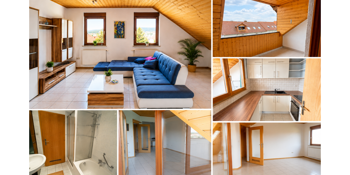 Etagenwohnung Wörth am Main - 2 Zimmer, 61 m&sup2;, 198.000&euro; | Angebot:27110718
