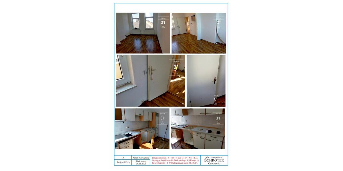 Günstige Mansarden- & Balkonwohnung in Wilhelmshaven - Bant 5 zimmer