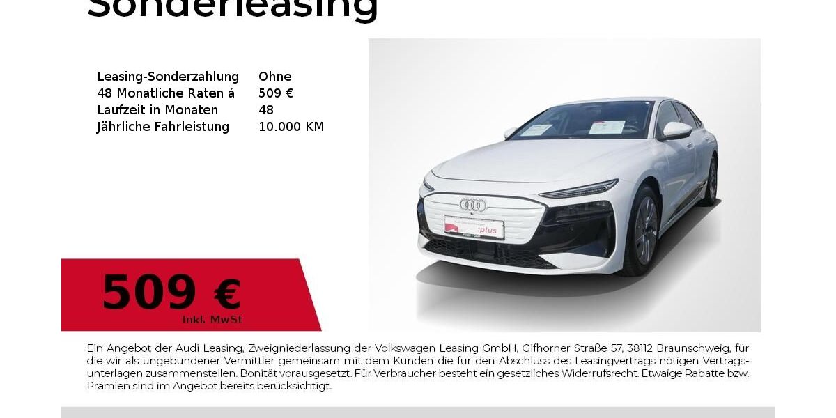 Audi A6 e-tron 7.879 km 54.449 &euro; Erlangen 91058