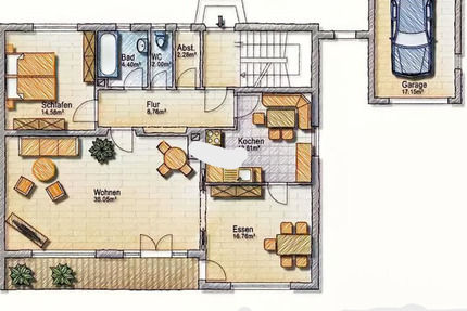 Wohnung DHH 1 zimmer