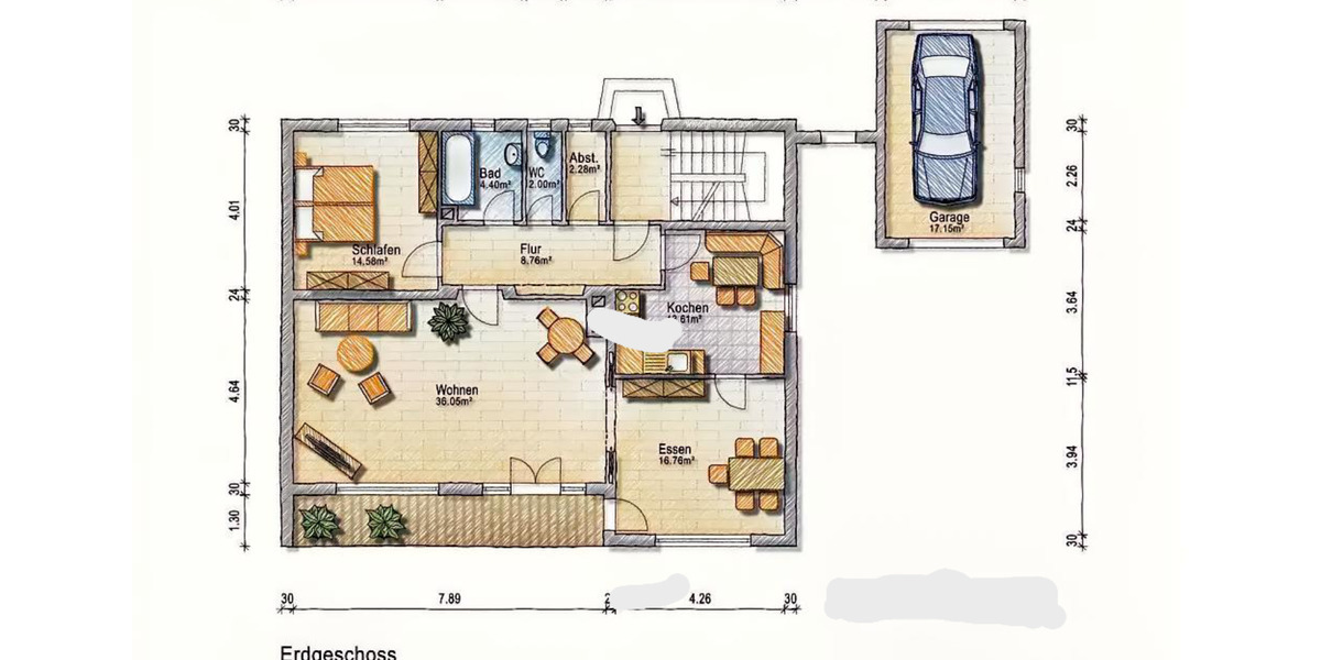 Wohnung DHH 1 zimmer