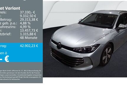 VW Passat Variant 25.307 km 37.330 € Reutlingen 72770