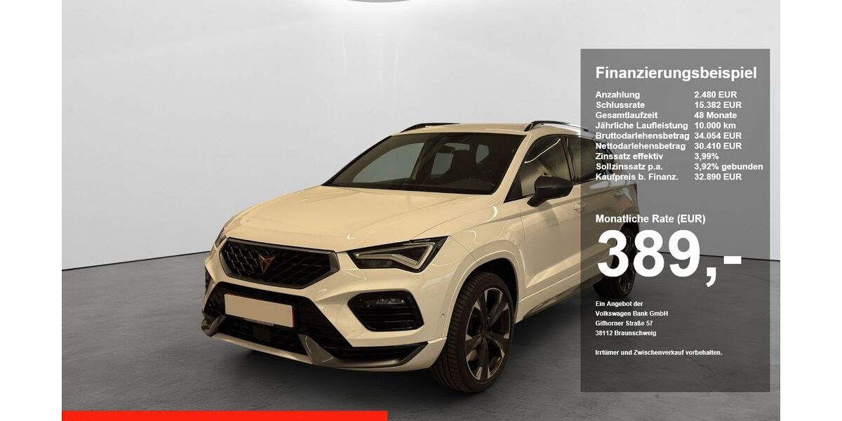 Cupra Ateca 37.276 km 31.850 &euro; Regensburg 93055