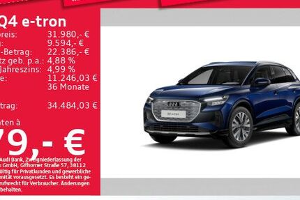 Audi Q4 e-tron 65.181 km 31.980 &euro; München 81825