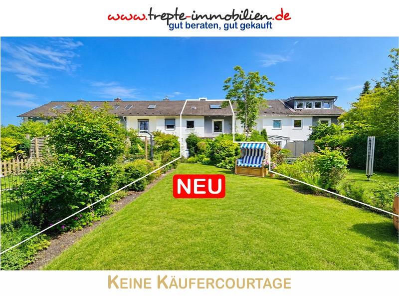 Bestlage in Ulzburg-Süd: Sanierungsbedürftiges Reihenhaus mit schönem Garten, Garage & viel Potenzial ! - Reihenmittelhaus Henstedt-Ulzburg Ulzburg | Angebot:26943293