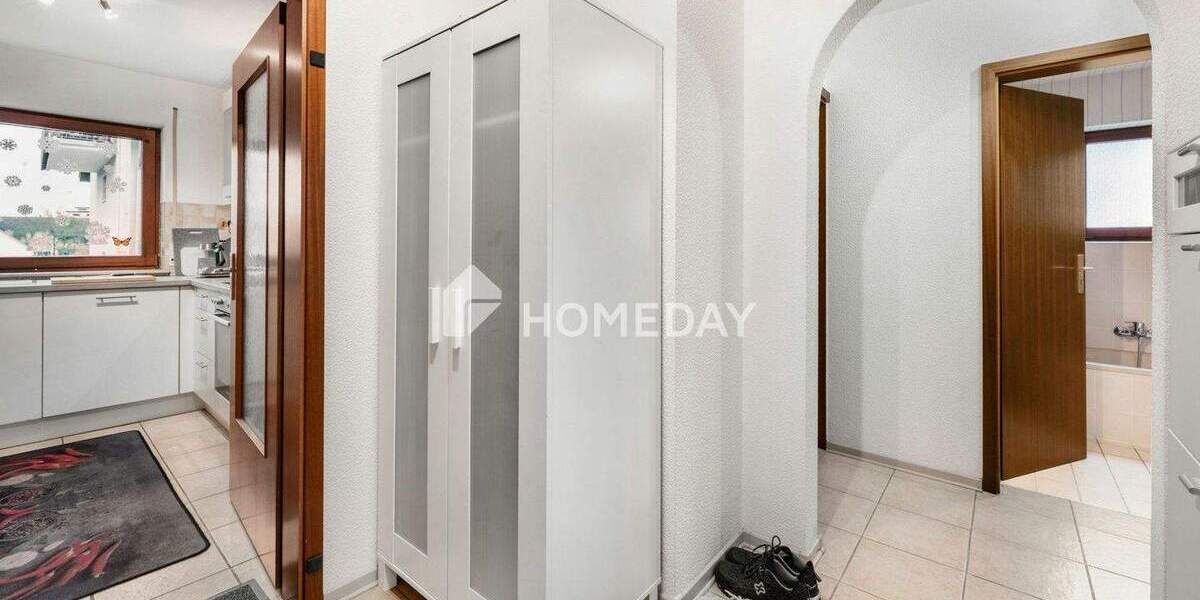 Wohnen auf einer Ebene mit Terrasse, Garten, Garage und Stellplatz 3 zimmer