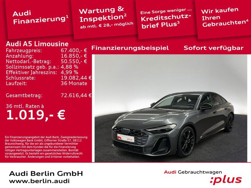 Audi A5 6.001 km 66.700 € Berlin 12489