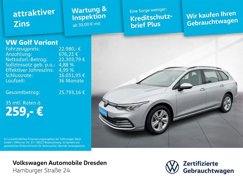 VW Golf 12.702 km 22.980 € Dresden 01067