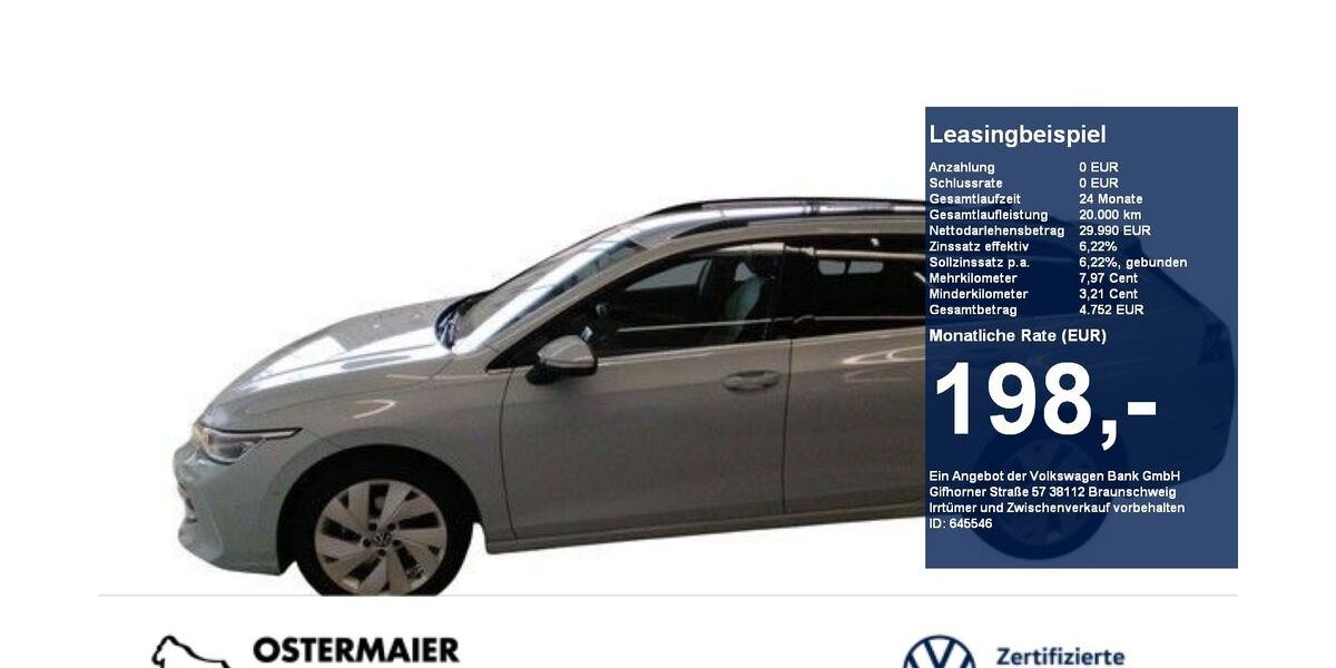 VW Golf 10.900 km 29.990 &euro; Vilsbiburg 84137
