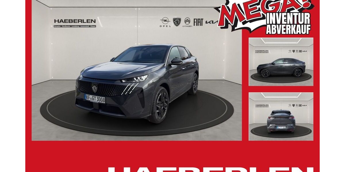 Peugeot 3008 4.900 km 36.890 &euro; Kaufbeuren 87600