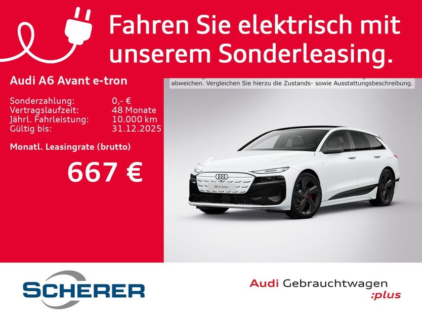 Audi A6 e-tron 1.200 km 74.600 € Mayen 56727