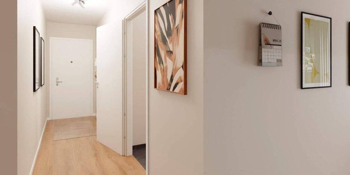 Etagenwohnung Düsseldorf Benrath - 2 Zimmer, 66 m&sup2;, 395.900&euro; | Angebot:26014732