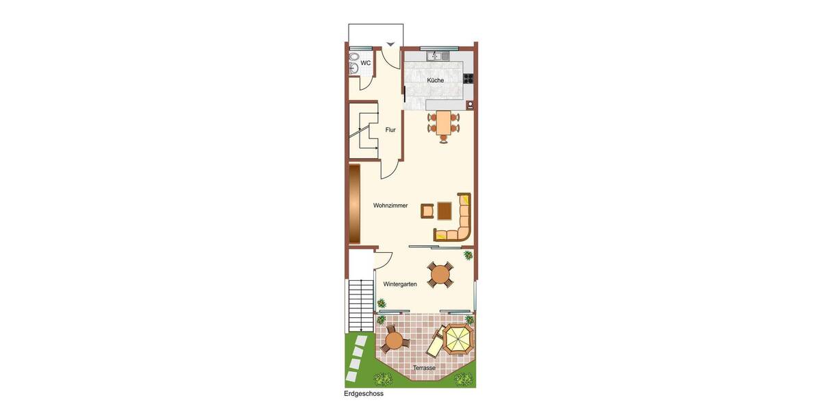 Reihenendhaus Weil am Rhein Haltingen - 4 Zimmer, 138 m&sup2;, 495.000&euro; | Angebot:26203721