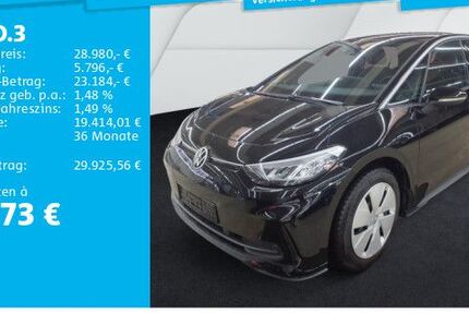 VW ID.3 18.822 km 28.980 € Frankfurt 60326