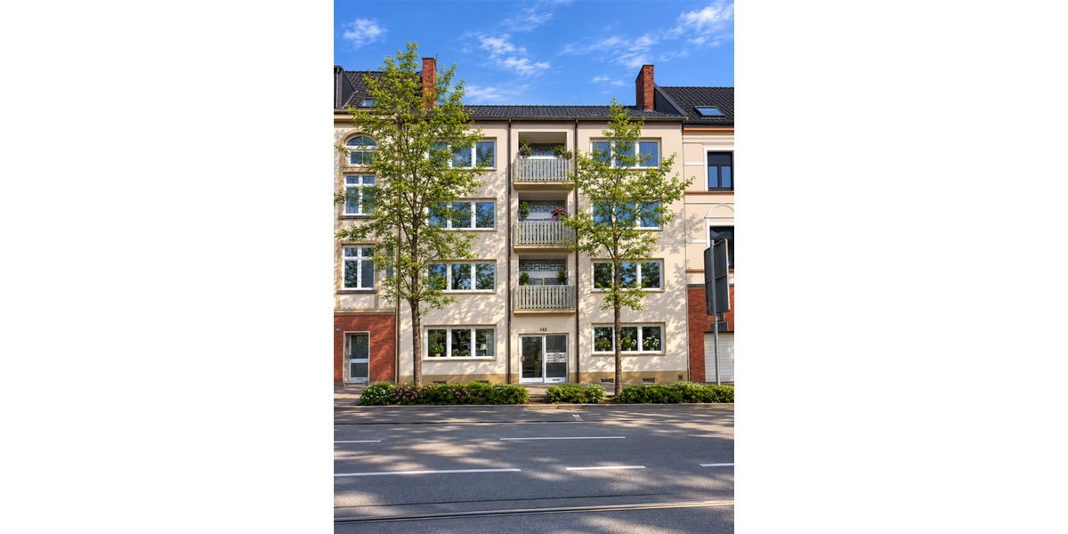 Etagenwohnung Gelsenkirchen Erle - 2 Zimmer, 66 m&sup2;, 360&euro; | Angebot:27142542