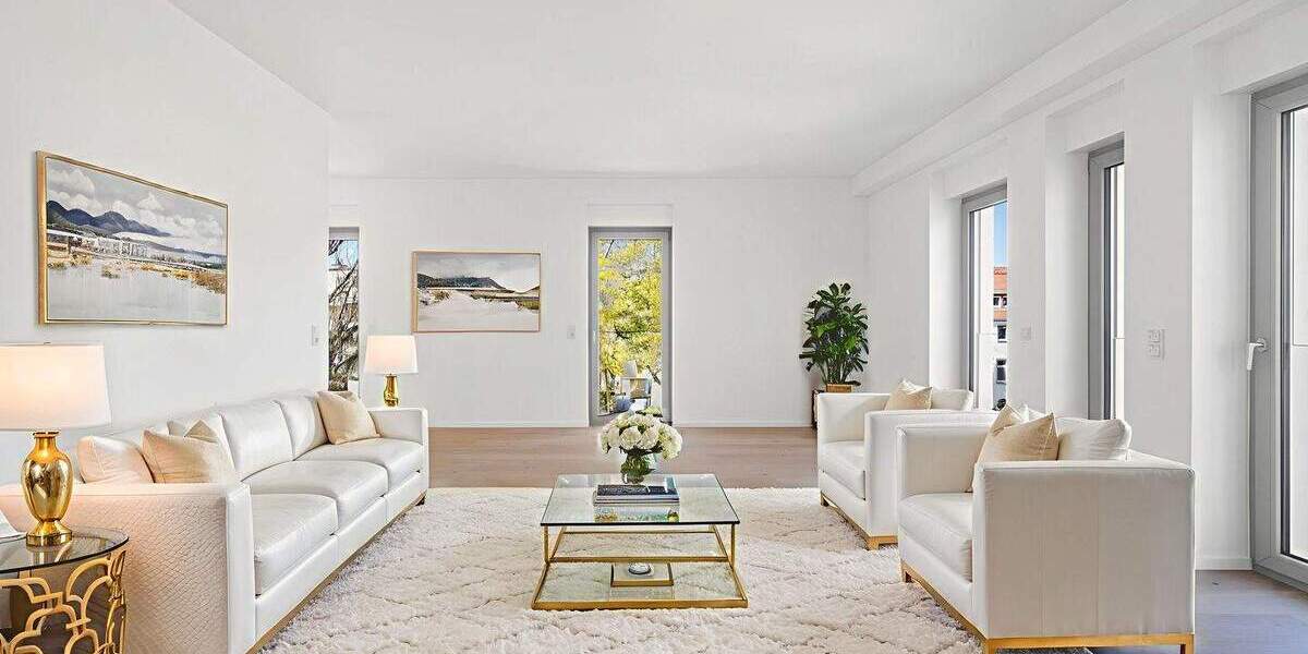 ELEGANTES STATEMENT: Großzügiger 4-Zimmer-Wohntraum mit zwei Balkonen 4 zimmer