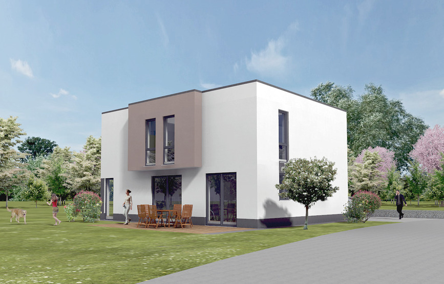 Modernes Ausbauhaus von Visio PlanHaus (5 Schlafräume) zimmer