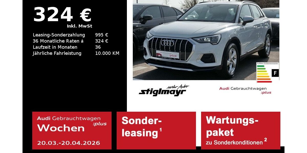 Audi Q3 9.464 km 36.985 &euro; Pfaffenhofen 85276