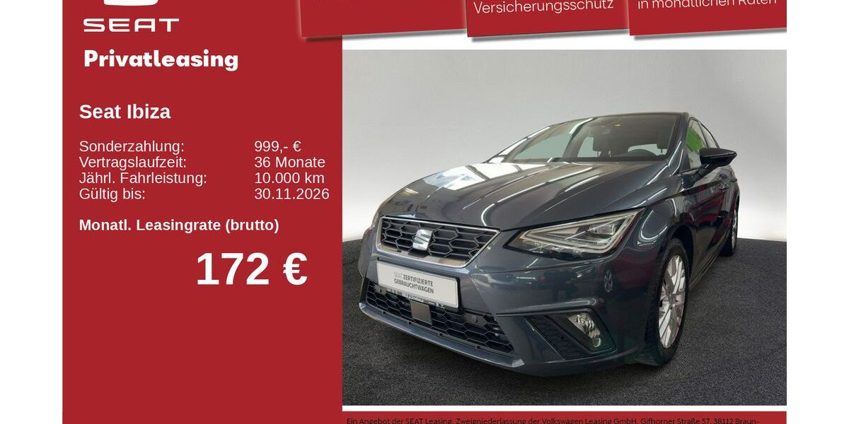 Seat Ibiza 27.676 km 22.290 &euro; Neu-Ulm 89231
