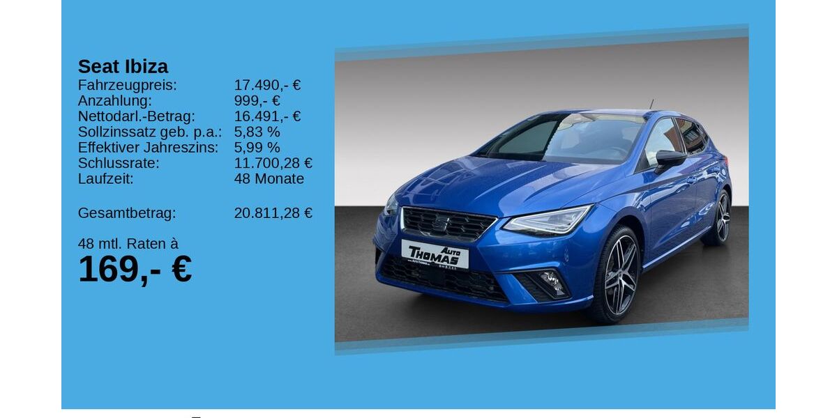 Seat Ibiza 23.840 km 17.489 &euro; Bonn 53227