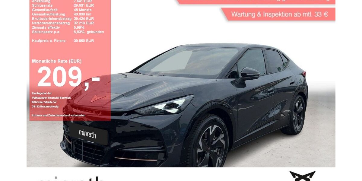 Cupra Tavascan 10.668 km 37.880 € Moers-Hülsdonk 47441