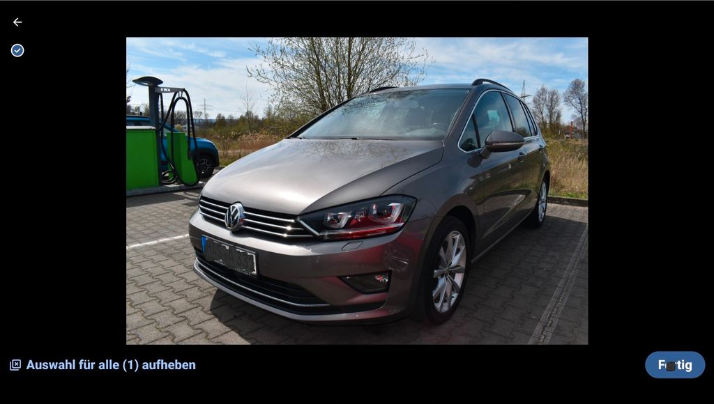 VW Golf Sportsvan 111.450 km 14.850 &euro; Eltmann 97483