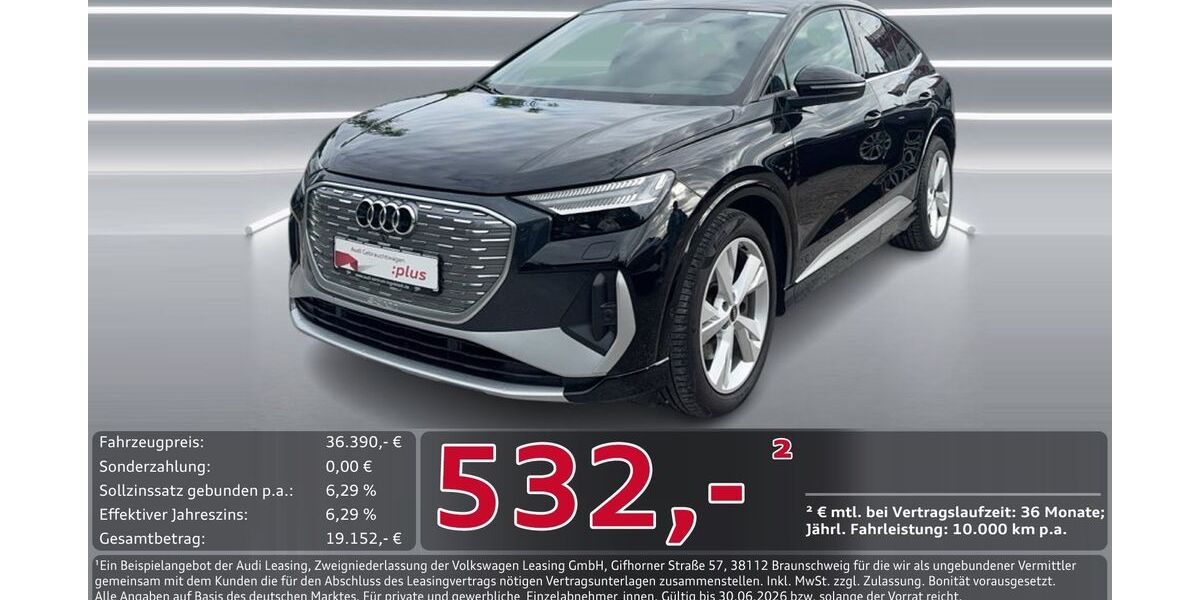 Audi Q4 e-tron 66.763 km 36.390 &euro; Ingolstadt 85057