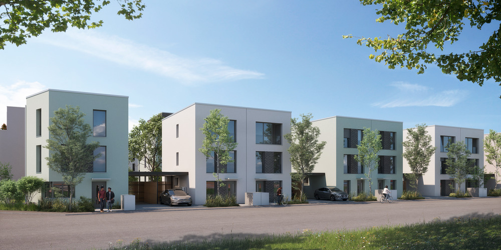 Erbbaurecht - Doppelhaushälfte - modern & geräumig - mit Südgarten 5 zimmer