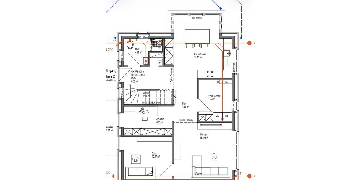 Etagenwohnung Weener - 6 Zimmer, 137 m&sup2;, 1.432&euro; | Angebot:26351995