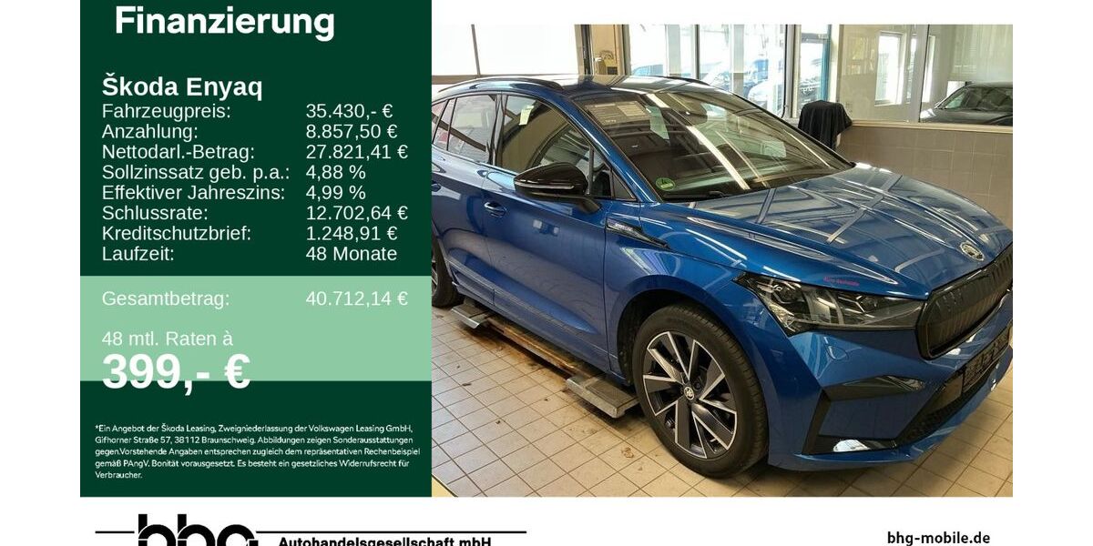 Skoda Enyaq 45.690 km 35.430 &euro; Albstadt 72458