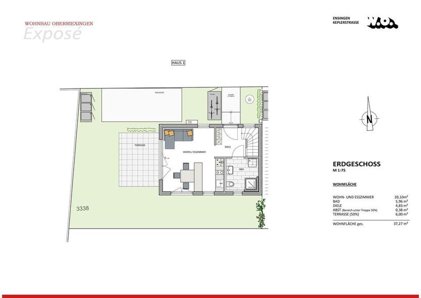 W.O.hnen KOMPAKT - Ihr Traumhaus, ein Raumwunder mit effizienter Flächennutzung in Ensingen zimmer