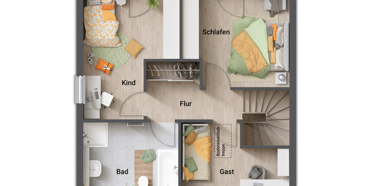 Mehrfamilienhaus, Wohnhaus Naurath (Eifel) - 4 Zimmer, 106 m&sup2;, 336.500&euro; | Angebot:25822459