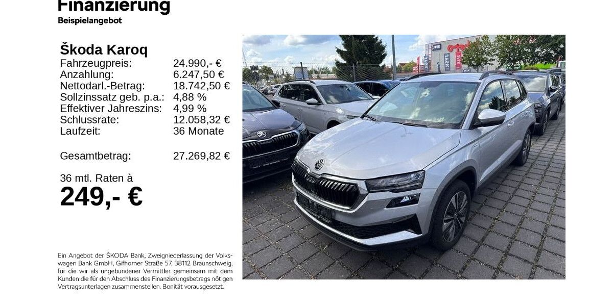 Skoda Karoq 32.800 km 24.840 &euro; Gifhorn 38518