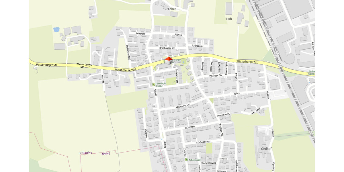 Moderne 3-Zimmer-Wohnung mit Alpenblick und Dachterrasse in Freilassing - Etagenwohnung Freilassing Freilassing | Angebot:25361692