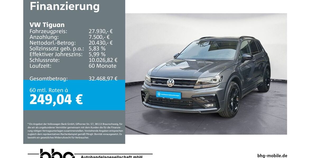 VW Tiguan 61.183 km 27.430 &euro; Bühl 77815