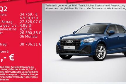 Audi Q2 7.000 km 32.973 &euro; Eching 85386