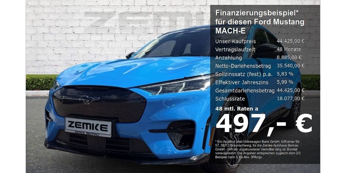 Ford Mustang Mach-E 19.400 km 44.425 &euro; Bernau 16321