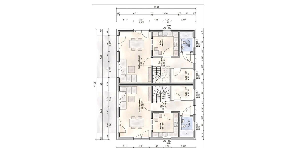 Doppelhaushälfte Pattensen - 7 Zimmer, 140 m&sup2;, 378.000&euro; | Angebot:25370055
