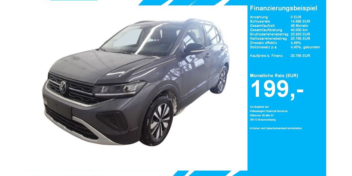 VW T-Cross 7.093 km 20.795 &euro; Gütersloh 33334