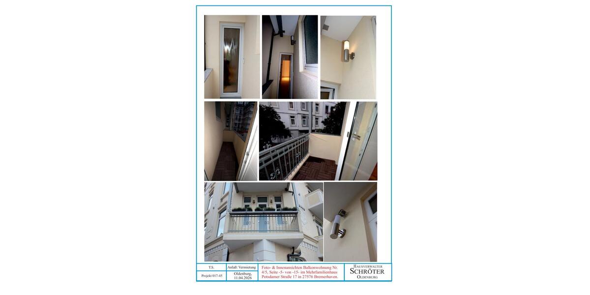 Etagenwohnung Bremerhaven - 5 Zimmer, 106 m&sup2;, 970&euro; | Angebot:26148722