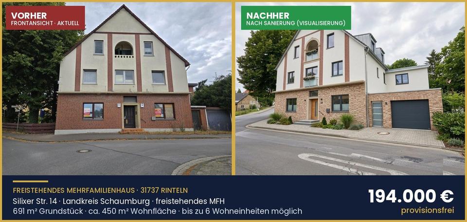 Mehrfamilienhaus, Wohnhaus Rinteln - 194.000&euro; | Angebot:26762027