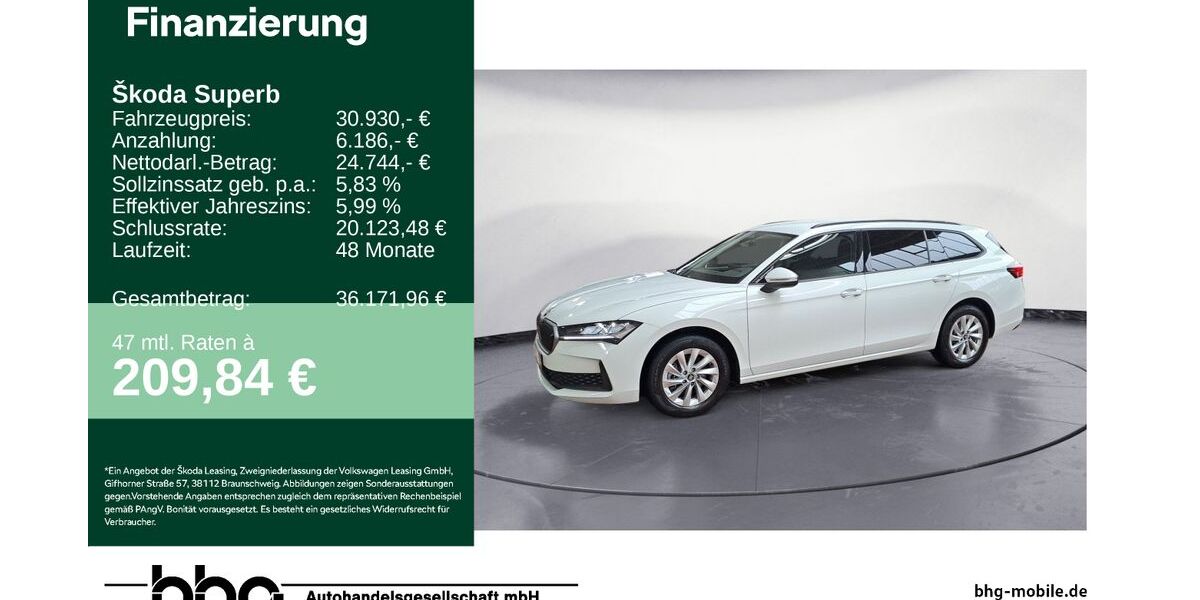 Skoda Superb 24.034 km 30.930 &euro; Ettlingen 76275